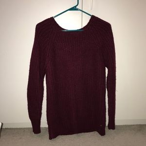 Dark red/burgundy sweater